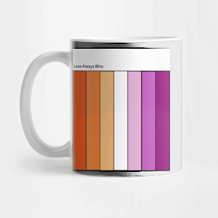 Lesbian, Love Always Wins Mug